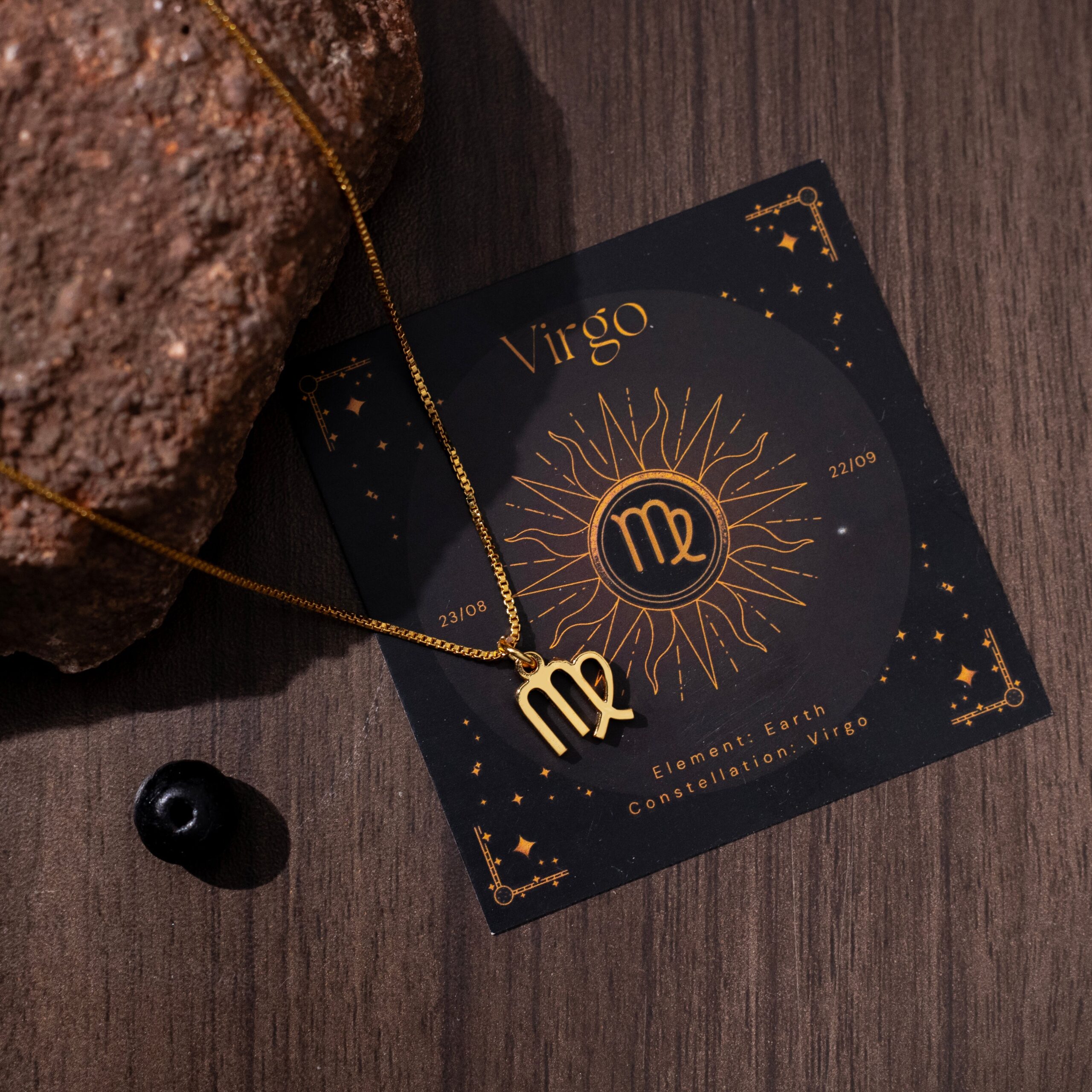 Virgo Zodiac Necklace